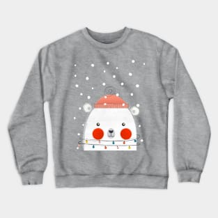 Cute Polar Bear Crewneck Sweatshirt